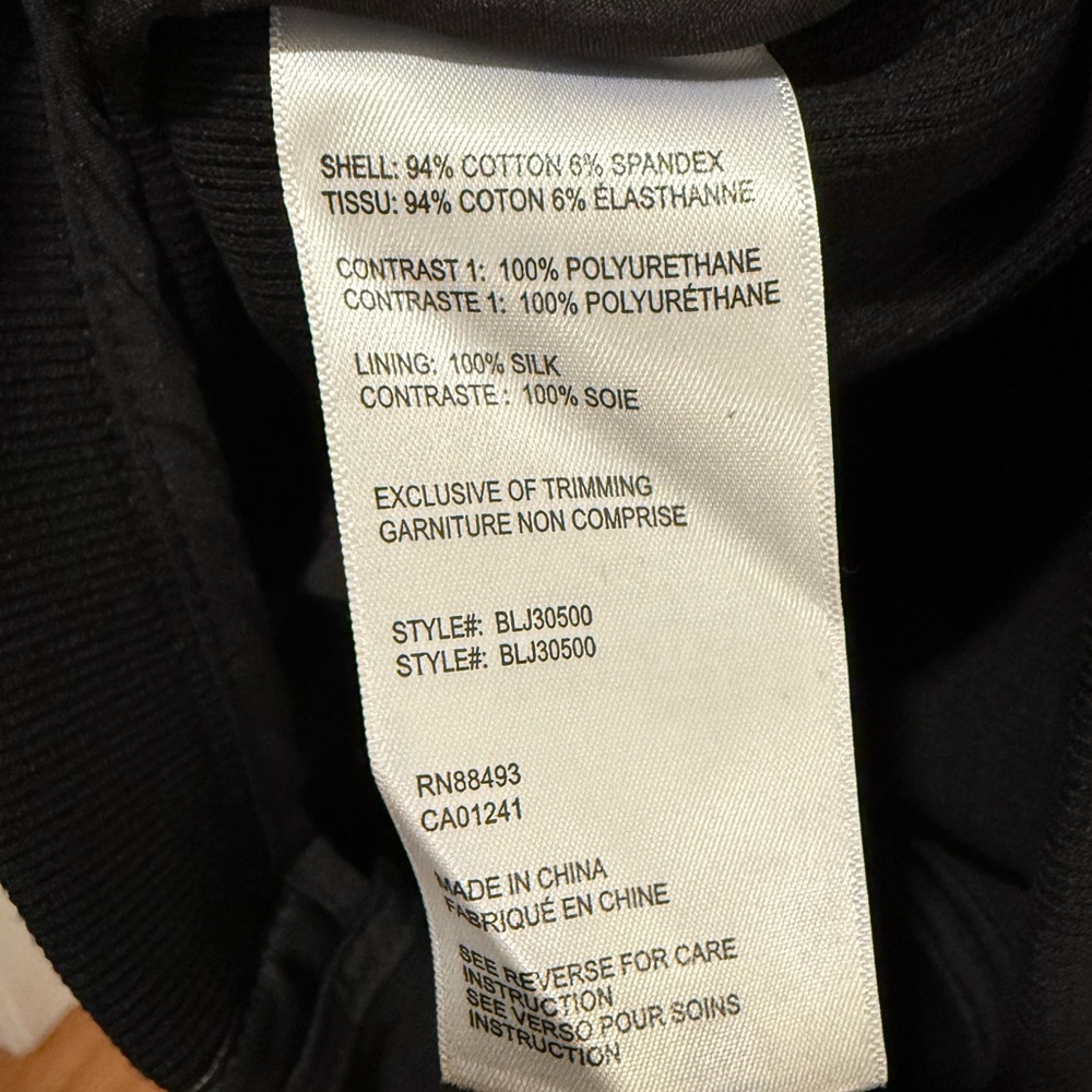 Blanc Noir Passenger Travel Jacket S NWT - Picture 6 of 13